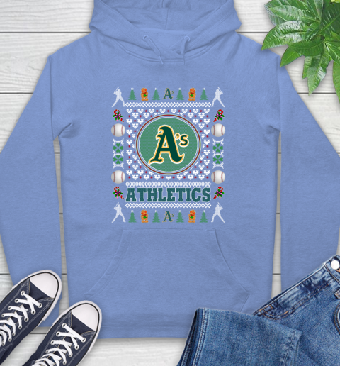 Oakland Athletics Merry Christmas MLB Baseball Loyal Fan Ugly Shirt 23