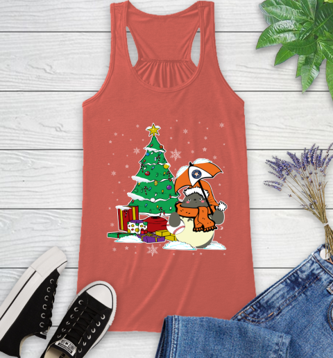 Houston Astros MLB Baseball Cute Tonari No Totoro Christmas Sports Racerback Tank 3