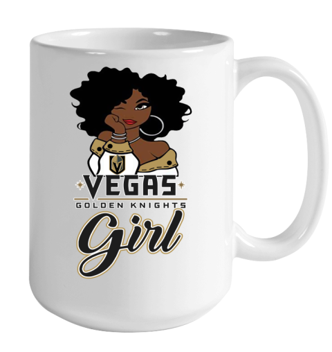 Vegas Golden Knights Girl NHL Color Changing Mug 15oz 2