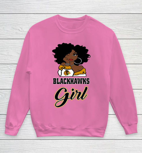 Chicago Blackhawks Girl NHL Youth Sweatshirt 7