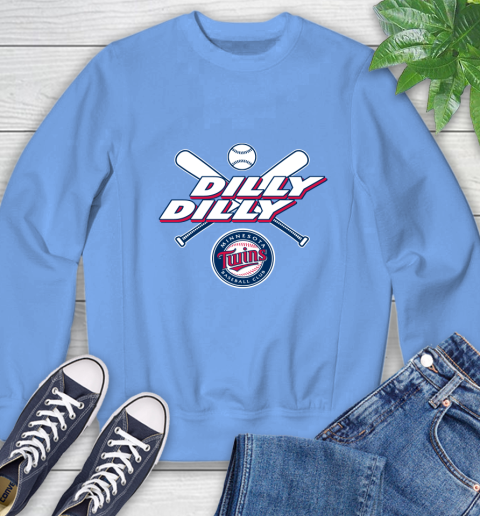MLB Minnesota Twins Dilly Dilly Baseball Sports Sweatshirt 11