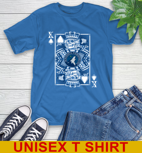Minnesota Timberwolves NBA Basketball The King Of Spades Death Cards Shirt T-Shirt 11