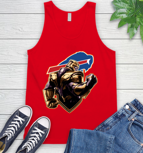 NFL Thanos Avengers Endgame Football Sports Buffalo Bills Tank Top 6