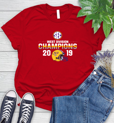 Awesome LSU Tigers West Division Champion 2019 Shirt 92