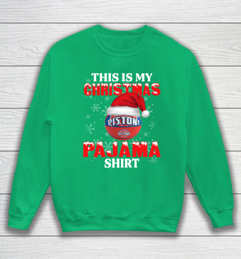 Detroit Pistons This Is My Christmas Pajama Shirt NBA Sweatshirt 5
