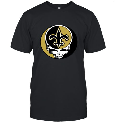 NFL Team New Orleans Saints x Grateful Dead Unisex Jersey Tee