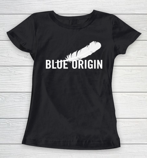 Blue Origin  All White Women's T-Shirt