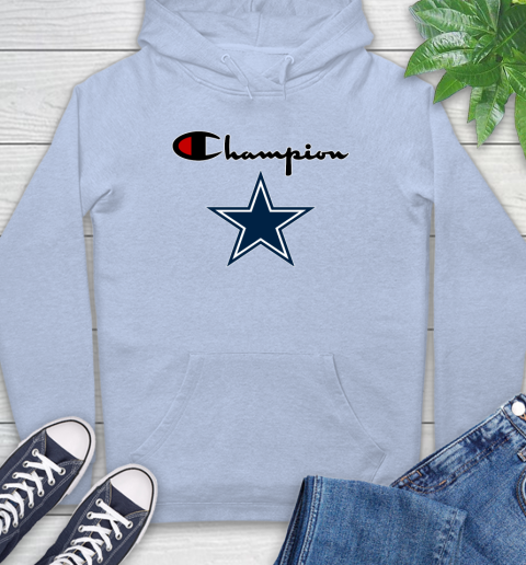 Dallas Cowboys Front Zip-Pocket Hoodie Sweatshirt