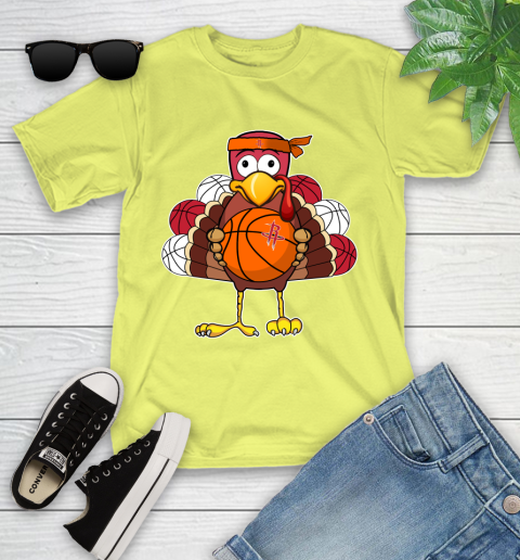 Houston Rockets Turkey thanksgiving day Youth T-Shirt 8