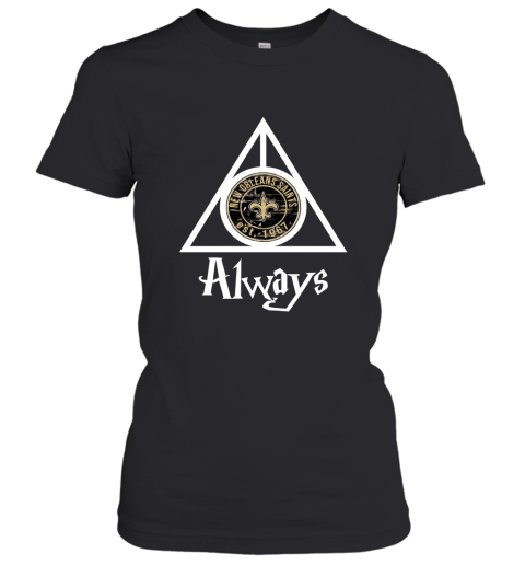Always Love The New Orleans Saints x Harry Potter Mashup Women's T-Shirt