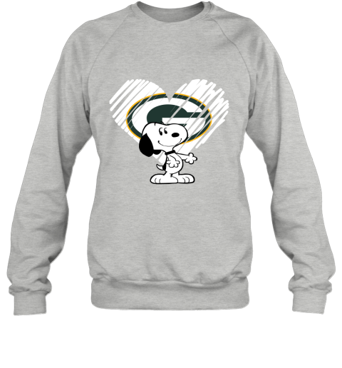 New Era Little Kids' Green Bay Packers Balloon Grey Crew Sweatshirt