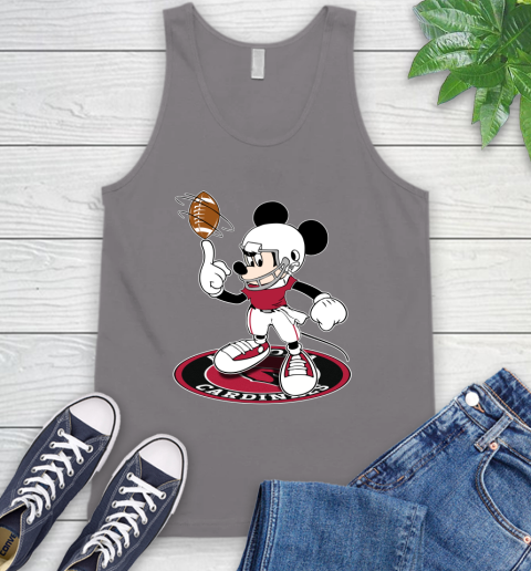 NFL Football Arizona Cardinals Cheerful Mickey Disney Shirt fish pond Tank Top 7