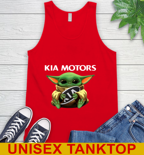 Star Wars Baby Yoda Hugs Kia Motors Car Shirt 71