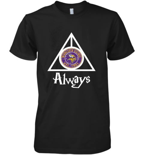 Always Love The Minnesota Vikings x Harry Potter Mashup Premium Men's T-Shirt