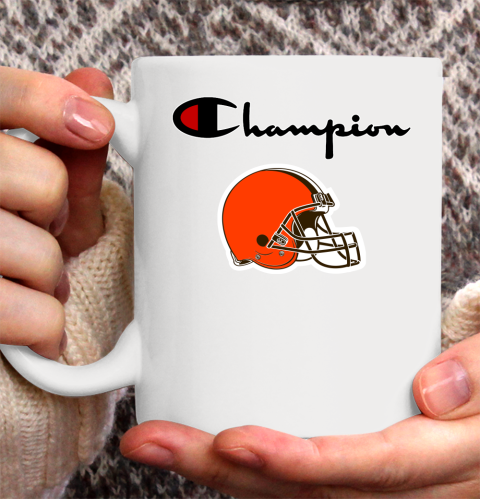 NFL Football Cleveland Browns Champion Shirt Ceramic Mug 11oz