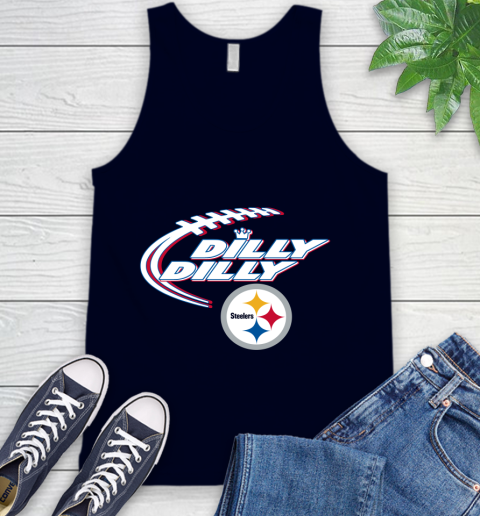 NFL Pittsburgh Steelers Dilly Dilly Football Sports Tank Top 3