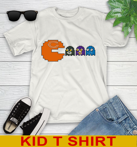 Chicago Bears NFL Football Pac Man Champion Youth T-Shirt