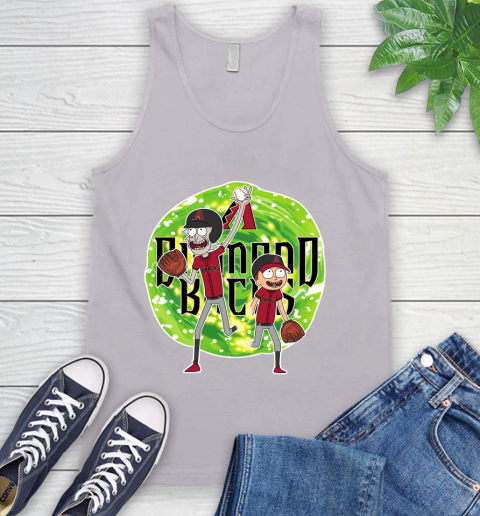 MLB Arizona Diamondbacks Rick And Morty Baseball Sports Tank Top 4