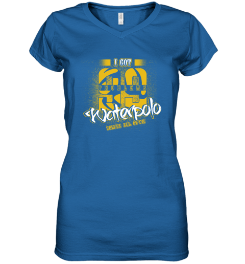 I Got 99 Problems Waterpolo Solves All Of'em Women's V-Neck T-Shirt 5 I Got 99 Problems Waterpolo Solves All Of'em Women's V-Neck T-Shirt - Image 5