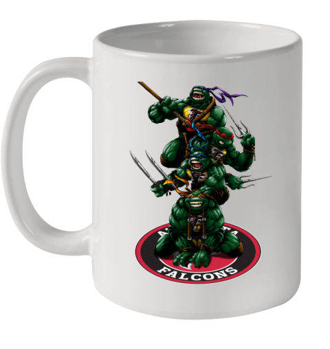 NFL Football Atlanta Falcons Teenage Mutant Ninja Turtles Shirt Ceramic Mug 11oz