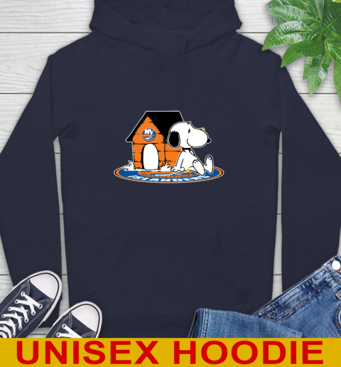 NHL Hockey New York Islanders Snoopy The Peanuts Movie Shirt Hoodie 4