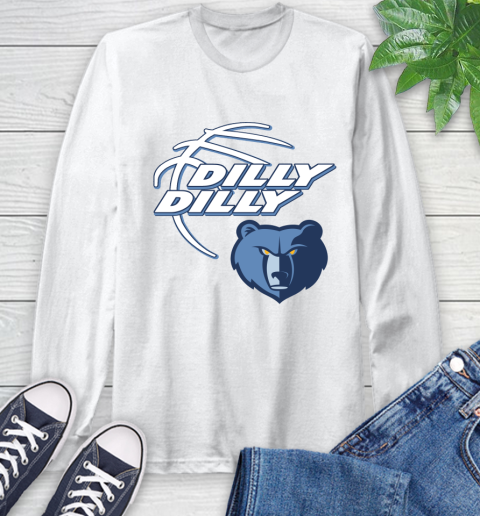 NBA Memphis Grizzlies Dilly Dilly Basketball Sports Long Sleeve T-Shirt
