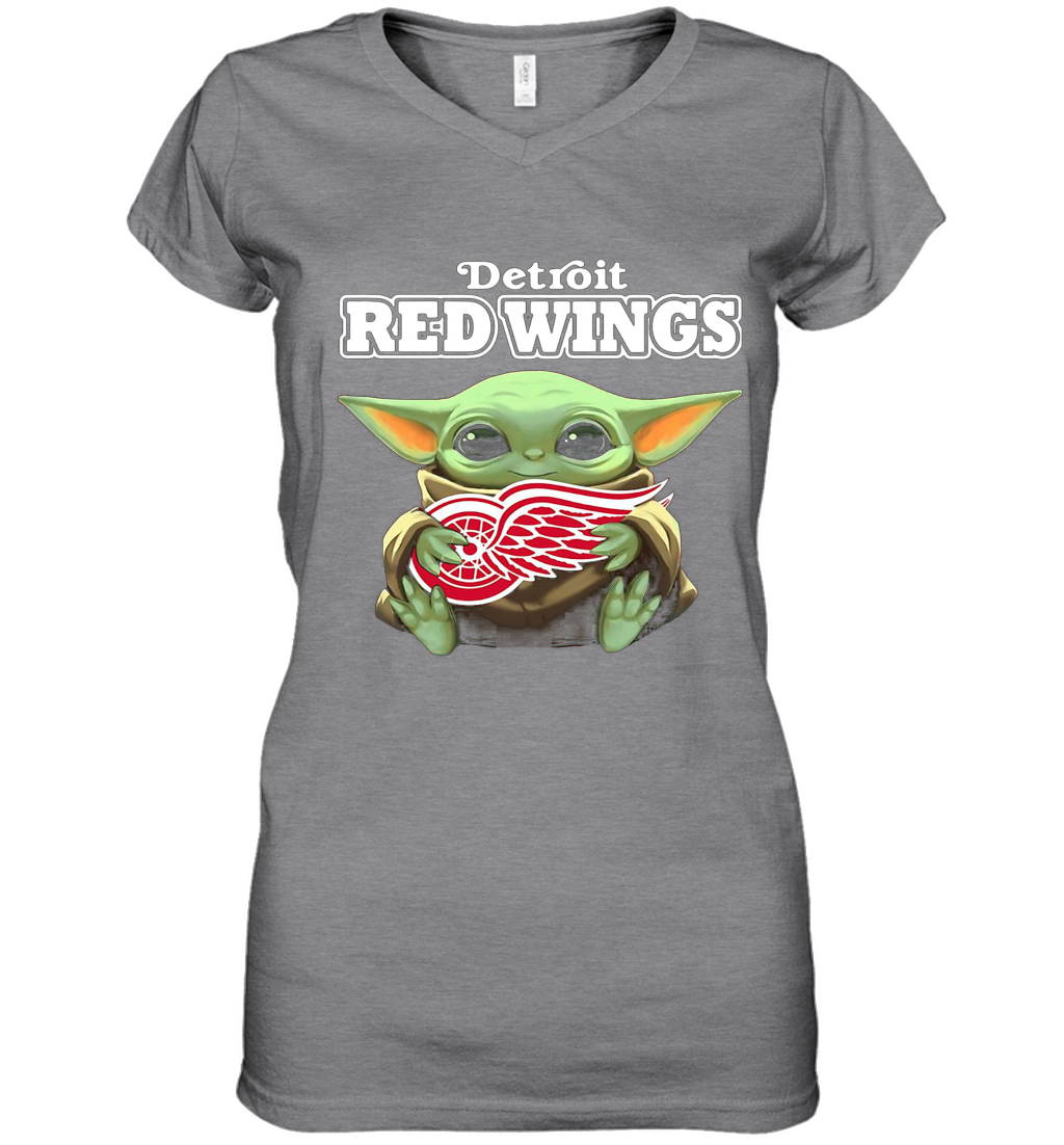 detroit red wings women's t shirts