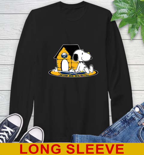 NHL Hockey Buffalo Sabres Snoopy The Peanuts Movie Shirt Long Sleeve T-Shirt 2