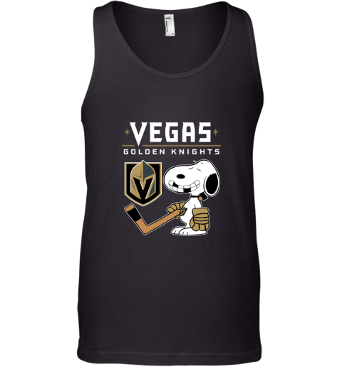 Vegas Golden Knights Ice Hockey Broken Teeth Snoopy NHL Tank Top