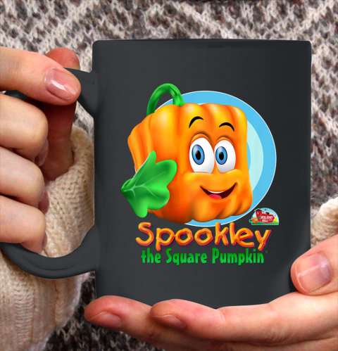 Spookley the Square Pumpkin Character Ceramic Mug 11oz 3