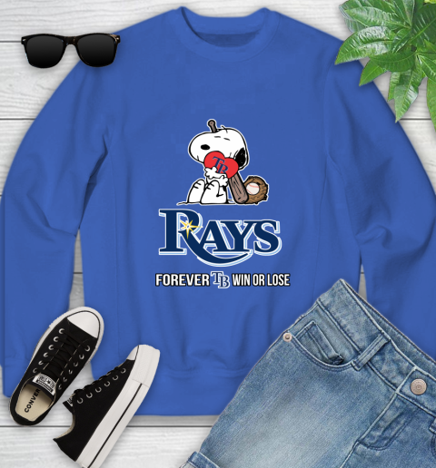 MLB The Peanuts Movie Snoopy Forever Win Or Lose Baseball Tampa Bay Rays 122