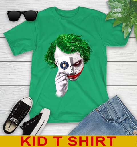 Houston Astros MLB Baseball Joker Card Shirt Youth T-Shirt 7