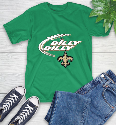NFL New Orleans Saints Dilly Dilly Football Sports T-Shirt 7
