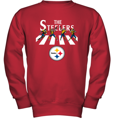 NFL Pittsburgh Steelers The Beatle Abbey Road Walk Sweatshirt