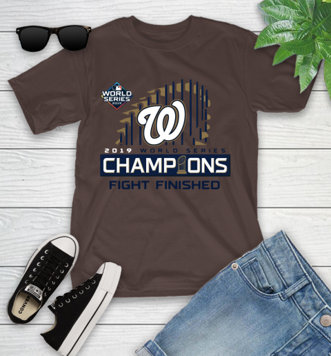 Finish The Fight Washington Nationals World Series Youth T-Shirt 7