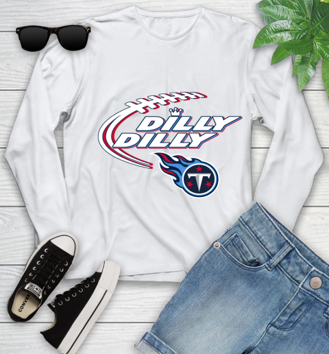 NFL Tennessee Titans Dilly Dilly Football Sports Youth Long Sleeve