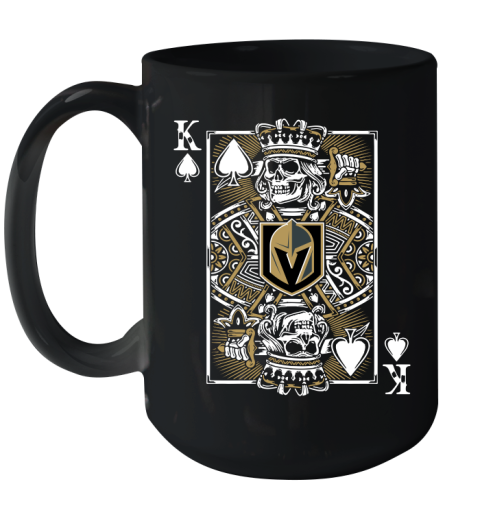 Vegas Golden Knights NHL Hockey The King Of Spades Death Cards Shirt Ceramic Mug 15oz