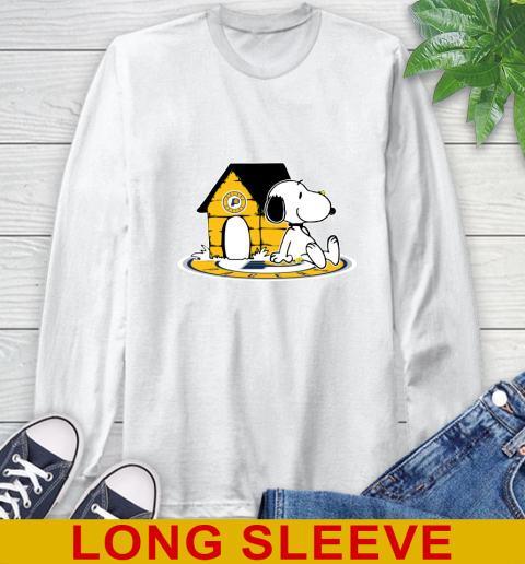 NBA Basketball Indiana Pacers Snoopy The Peanuts Movie Shirt Long Sleeve T-Shirt