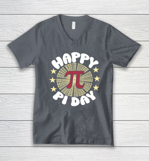 Happy Pi Day Funny Pi Mathematic Math for Teachers V-Neck T-Shirt 3