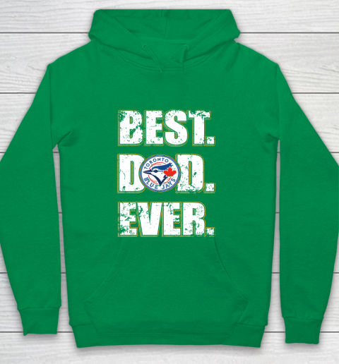 MLB Toronto Blue Jays Baseball Best Dad Ever Family Shirt Youth Hoodie 4