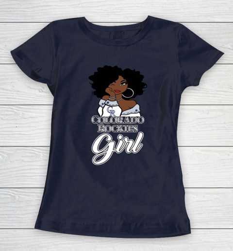 Colorado Rockiess Girl MLB Women's T-Shirt 4