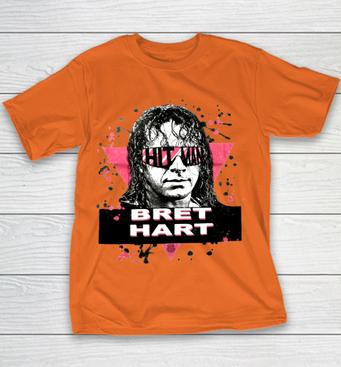 Hit man Bret Hart Hit Man WWE for fans and lovers Youth T-Shirt 3