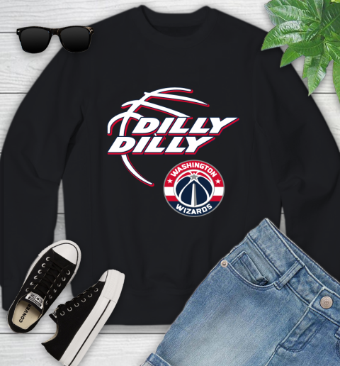 NBA Washington Wizards Dilly Dilly Basketball Sports Youth Sweatshirt 2