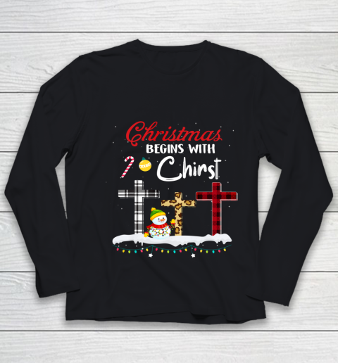 Ph Christmas Begins With Christ Costume Christian Youth Long Sleeve