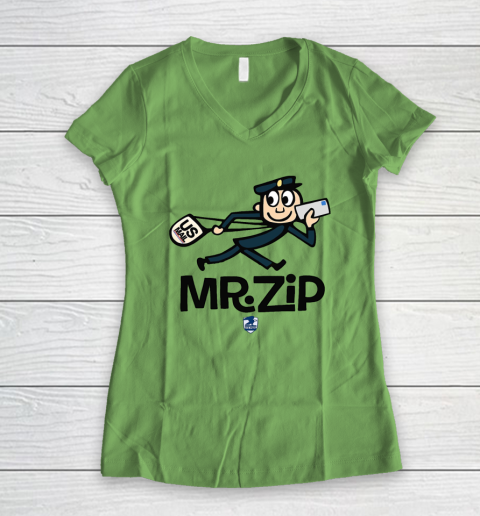 USPS MR. ZIP Women's V-Neck T-Shirt 5