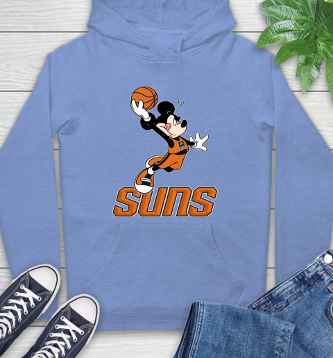 NBA Basketball Phoenix Suns Cheerful Mickey Mouse Shirt Hoodie 12