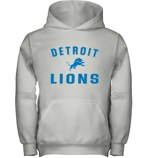Detroit Lions NFL Line by Fanatics Branded Blue Vintage Victory Youth Hoodie