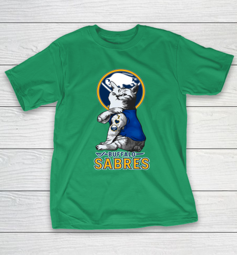NHL My Cat Loves Buffalo Sabres Hockey T-Shirt 5