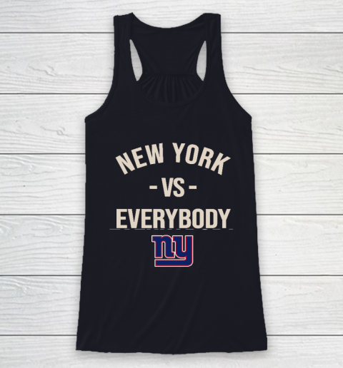 New York Giants Vs Everybody Racerback Tank 7