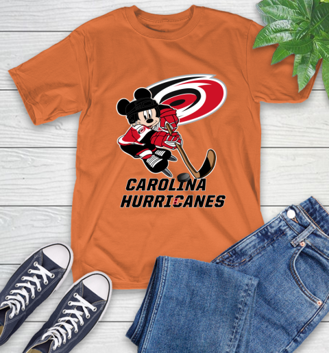 NHL Carolina Hurricanes Mickey Mouse Disney Hockey T Shirt T-Shirt 5